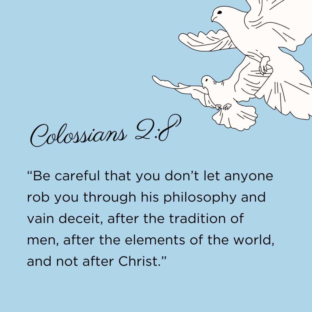Youth Prayer Points with text of Colossians 2 8 at Church Ministry Help (9)