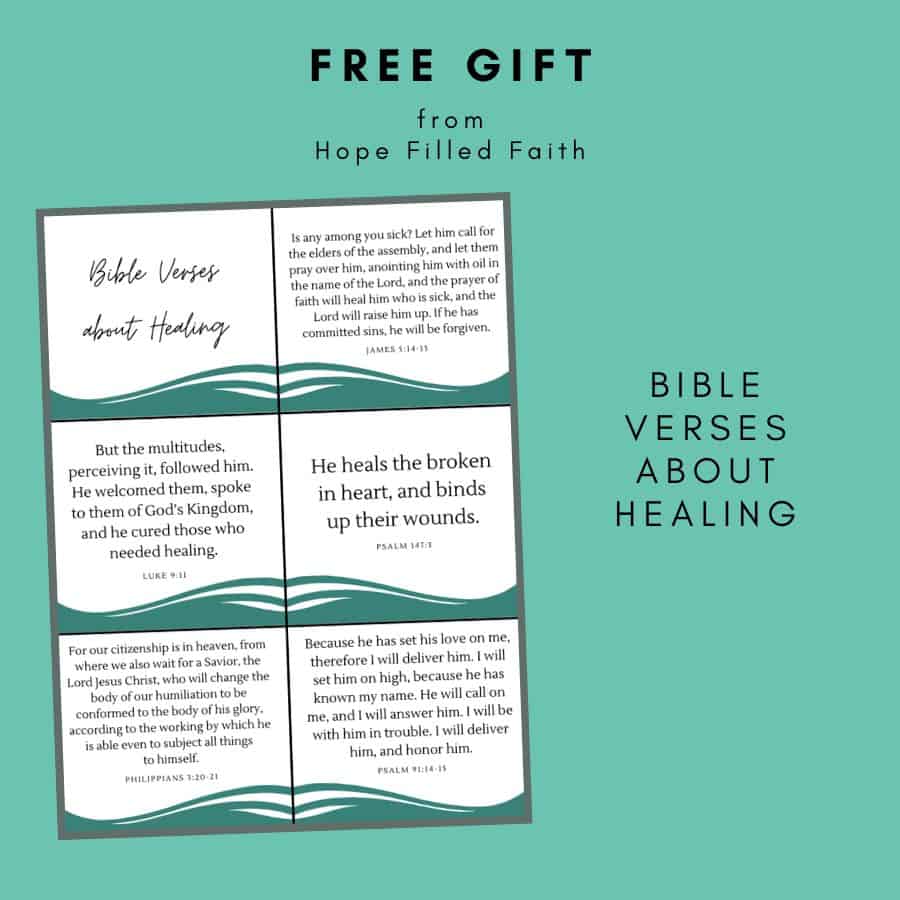 Bible verses about healing